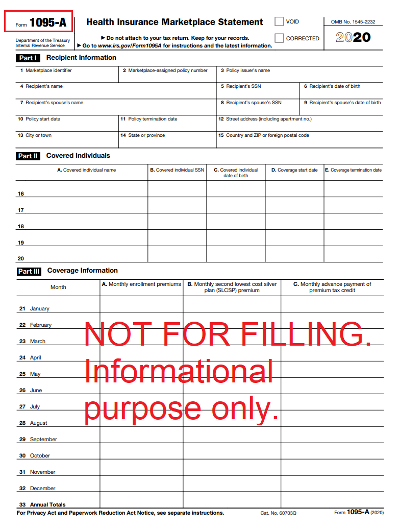 form 1095-a sample